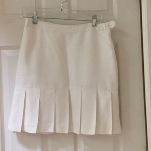 White skirt